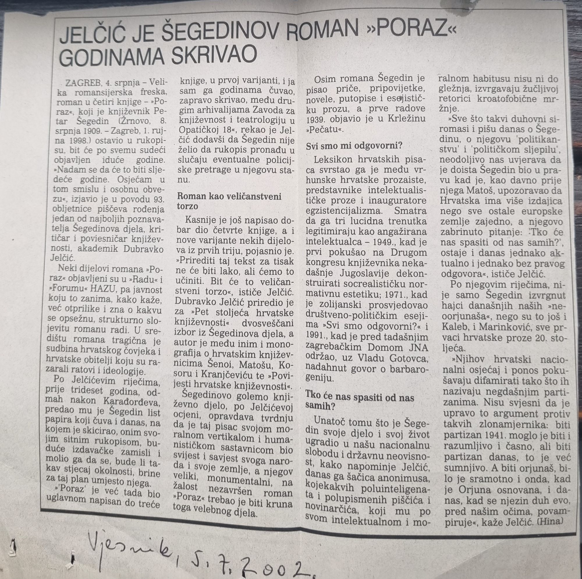 Jelcic Segedin vjesnik