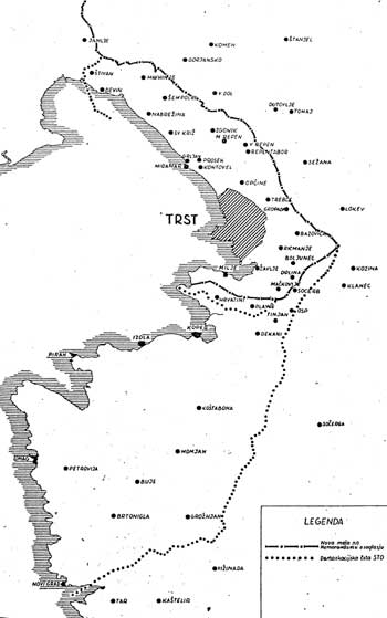 Podjela Slobodnog Teritorija Trsta na zone A i B (1947.-1954.) Podjela Slobodnog Teritorija Trsta na zone A i B (1947.-1954.)
