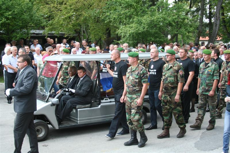Pogreb Zvonka Bušića