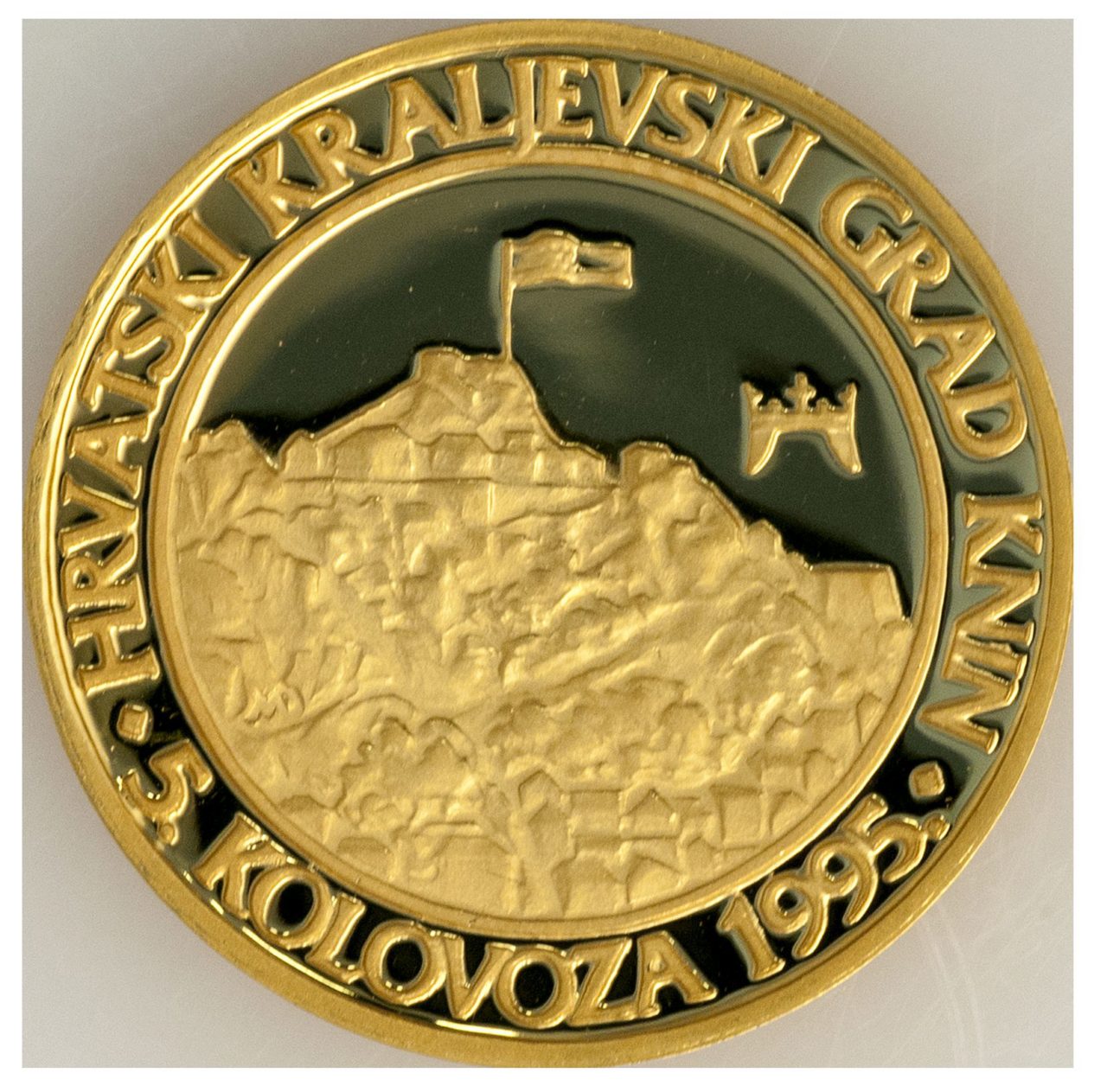 Hrvatski kraljevski grad Knin dukat L